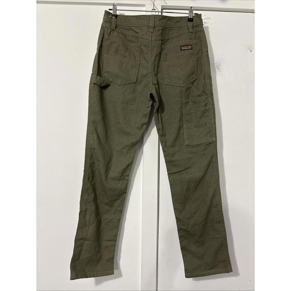 Patagonia Women's Olive Green Size 10 Hiking Pants Heavyduty‎ W31.5